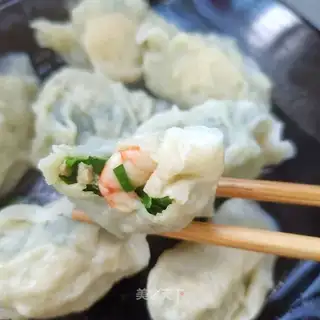 Wild shrimp dumplings