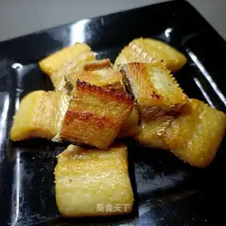 Fried eels dry