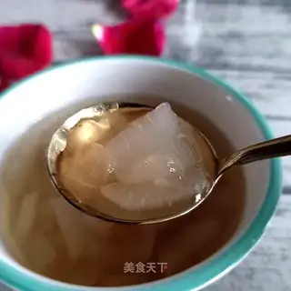 Snow Lotus Rainbow Pear soup