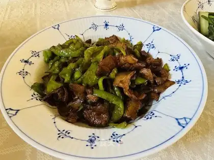 Chili fried meat