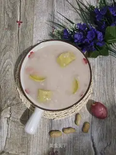 A melon with beans