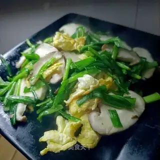 Soccer eggs and mushrooms