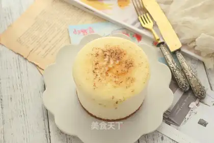 Fireful caramel cheesecake