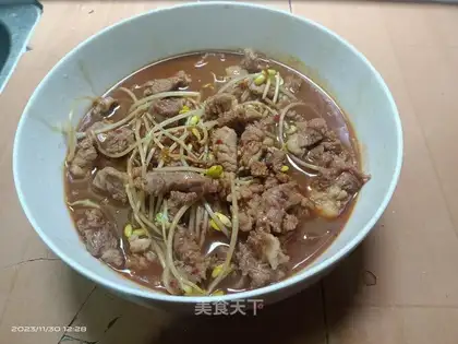 Boiled meat