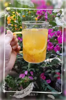 Orange apple tea