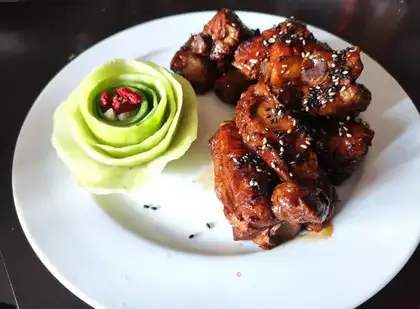 Red burn ribs
