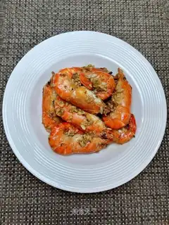 Garlic butter shrimp