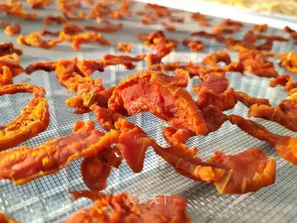 Pumpkin dry