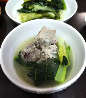 The cranberry broth