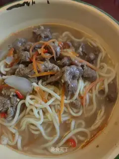 Meat noodles