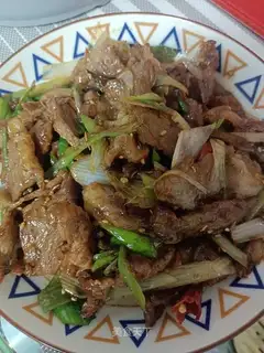 Flaming lamb