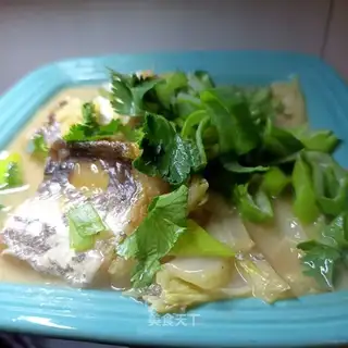 Eels' dry cabbage