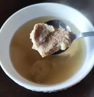 I'm gonna stretch the grass and cut the soup