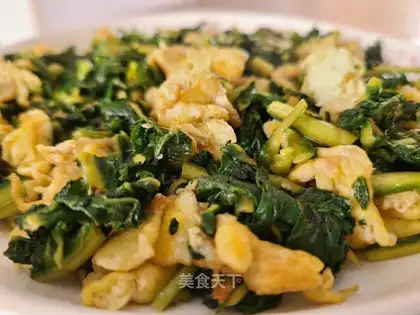 Yellow leaves and eggs