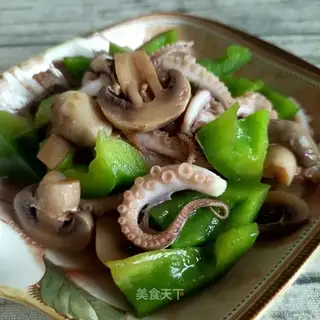 Sprinkled octopus
