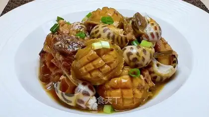 Frozen abalone chicken