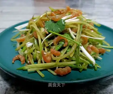Seameat and radish