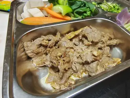 Fried beef