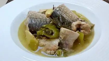 Sour pickles, soy sauce