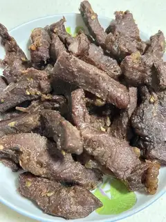 Homemade dry beef