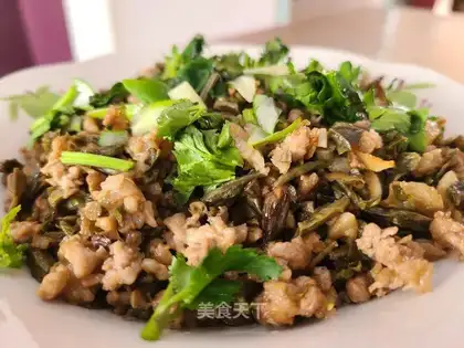 Garlic soybeans