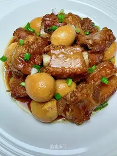 Battery roasted quail eggs