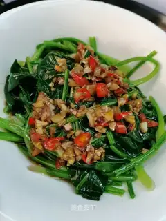 Spicy spinach