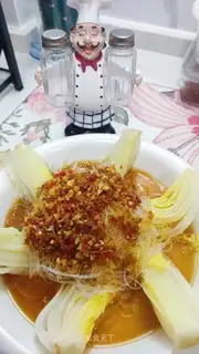 A fan of garlic veggies