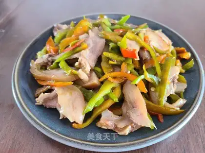 Chili fried pork
