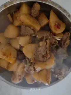 Spicy potatoes for chicken