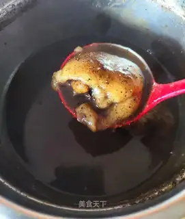 Black sesame soup