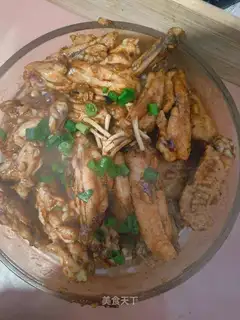 Garlic chicken wings