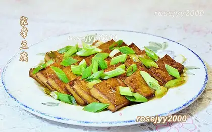 Homemade tofu