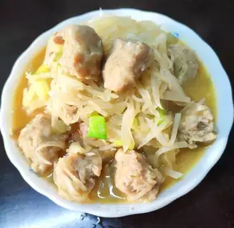 The radish fish balls