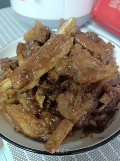 Red lamb chops