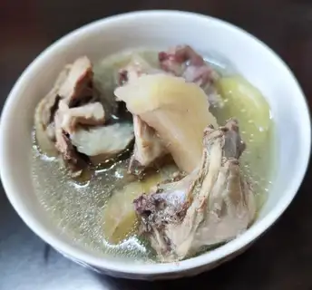 Pork and chicken bones