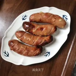 Baked cheese sausage