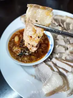 White cut meat