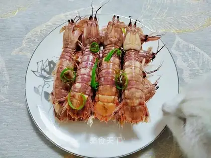 Skinned shrimp