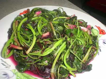 Clear the veggies