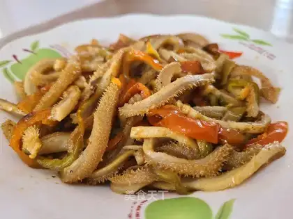 Paprika's fried cow belly