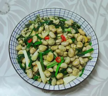 ♪ Scrambled beans ♪