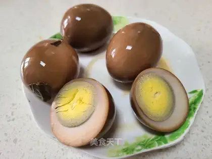 Five spicy tea eggs