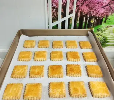 Homemade coconut cookies