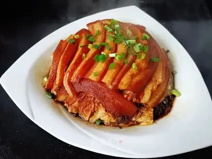 Homemade plum-cup meat