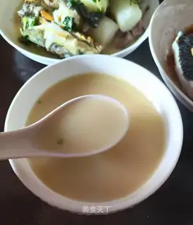 Creamfish soup