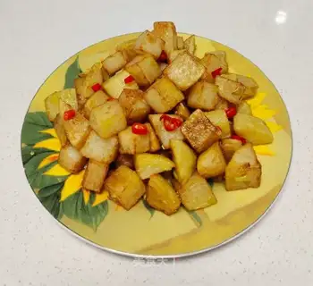 Cracked potatoes