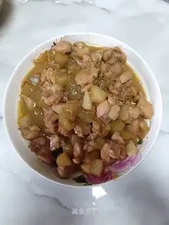 Onion chicken