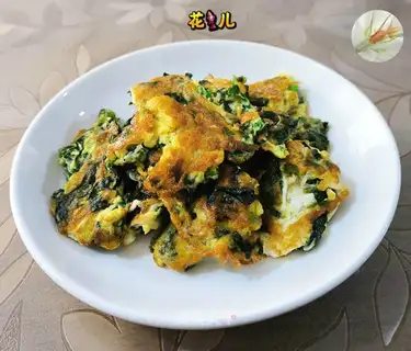 Spinach baked eggs