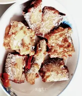 Red-fried fish